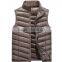 Black Custom Men Ultra Light Down Vest