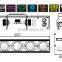 DMX LED 5-eye Linear Beam Bar Light, 5*9W CW
