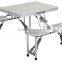 Portable MDF Aluminum Folding Table and Chair for outdoor use                        
                                                Quality Choice