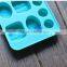 2016 donggguan tufeng eco-friendly food grade silicone ice cube with logo