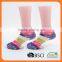Custom Cotton in Slip Indoor Flooring Long Colorful Happy Socks