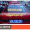 taxi top yellow led advertising display board