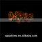 10L led battery christmas decoration metal ball light