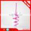 Fashion Customized Cup With Straw Plastic Straw Mug Starw Cup With OEM Design