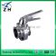 stainless steel clamped Butterfly valve