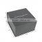 New Custom paper color gift box/cardboard printed packaging /black cardboard boxes
