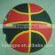 Rubber basketball with customer's logo