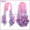 In Stock Cosplay Wig Long Purple Curly Body Wave Wigs