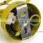 Colourful Metal Ceiling Rose Pendant Light Holder,Yelloe Ceiling Rose with Fabric Cable