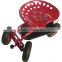 rolling garden cart with seat on wheels