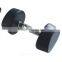 Wholesale Crossfit Gym Equipment Rubber Coated Sidelong Dumbbell