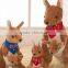 creative hot-selling cartoon animal mother and child kangaroo simulation imitated stuffed plsh toy doll