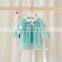 sequined shiny lace gauze baby girls party wear dress