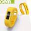ODM latest silicone rubber pedometers band bluetooth fitness band