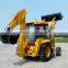 China agricultural WZ25-10 towable mini backhoe loader