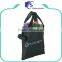 Promotional customized foldable tote bag / custom printed 210D polyester tote bag