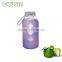 16oz Safe Clean Glass Water Bottles with silicone sleeve