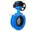 U type cast Iron through Stem without pin water media HOT SALLING Butterfly Valve