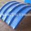 Arch Roof Roll Forming Machine / Roof Panel Curving Machine / Steel Arch Sheet Bneding Crimping Machine