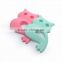 Latest Design BPA Free Safe For Baby Teething Toys Silicone Baby Teether In Teething Symptoms