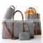 Designer Herringbone travel set Tote weekender bag travel pouch