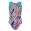rhinestone sublimation gymnastics leotard for girls