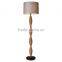 2017 hotel decorative unique polyresin floor lamps with linen shade good for inn decor high end
