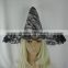 White witch hat Halloween caps witch hat with lace