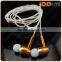 New fancy noise cancelling free samples earbuds fluorescence color earphone