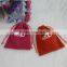 Wholesale Colorful Jewelry Velvet Pouch With Custom Logo