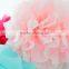 NEW complete party decoration kit - pastel magic - 2 giant 36" balloons with tassels + 10 pom poms + tassel garland