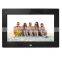 Portable 10 inch digital photo frame for auto play video ad player 10"