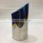 45 Deg Miter Cut Blue Exhaust tail tip