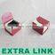 hot sale customized Two layers of jewelry packing box/jewelry paper packaging