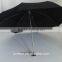 Promotional small windproof manual open 3 fold umbrella