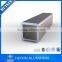 Anodized/powder coated aluminum tube/pipe rectangular aluminum profiles