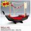 Plastic dragon boat container for delicious food