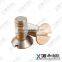 Alloy59 UNS N06059 EN 2.4605 Slotted countersunk head screws alloy926/ 1.4529