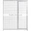 5cm Gap Between Galvanized Bars Safe Pet Dog Runs Panel 5'x10' European Style Outdoor Dog Kennel