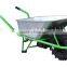 400w wheel barrow with one pneumatic wheel