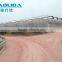 hot sale galvanized pipe with plastic film greenhouse for crops or commercial use