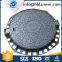 C250 Iron Material Manhole Cover with frame