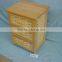 Wooden Storage Cabinet With Rattan/Wicker Drawer