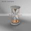 Mini sand concrete base hourglass