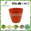 Best design Round No pollution bamboo fiber Indoor&Outdoor Flower pots