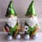 Cheap sports theme green mini garden gnome supplier