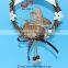 Hot sales easter decorations with wood rabbit easter wreath hanger
