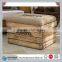 handmade bule painting solid poplar wooden foot stool bench stool CN