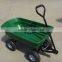 75L plastic garden cart