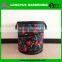 High quality oxford folding floral garden trash bin